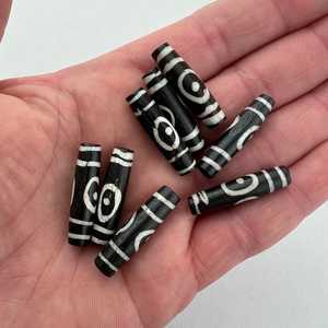 Cuentas hechas con resina de cuerno y hueso para la fabricación de joyas Cuentas de hueso de Búfalo en varios tamaños a precio de fábrica - Product Image 1