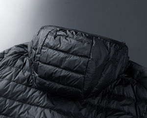 Abrigo de invierno con capucha para hombre, ropa acolchada, chaqueta, ropa de calle, estampado grueso, abrigos de burbujas, chaqueta para hombre - Product Image 3