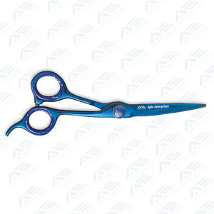 Tijeras de Barbero Apto Enterprises de Acero Inoxidable, Instrumentos Profesionales Personalizados para el Cuidado y Peinado del Cabello, Modelo AE-8498, Pakistán - Product Image 2