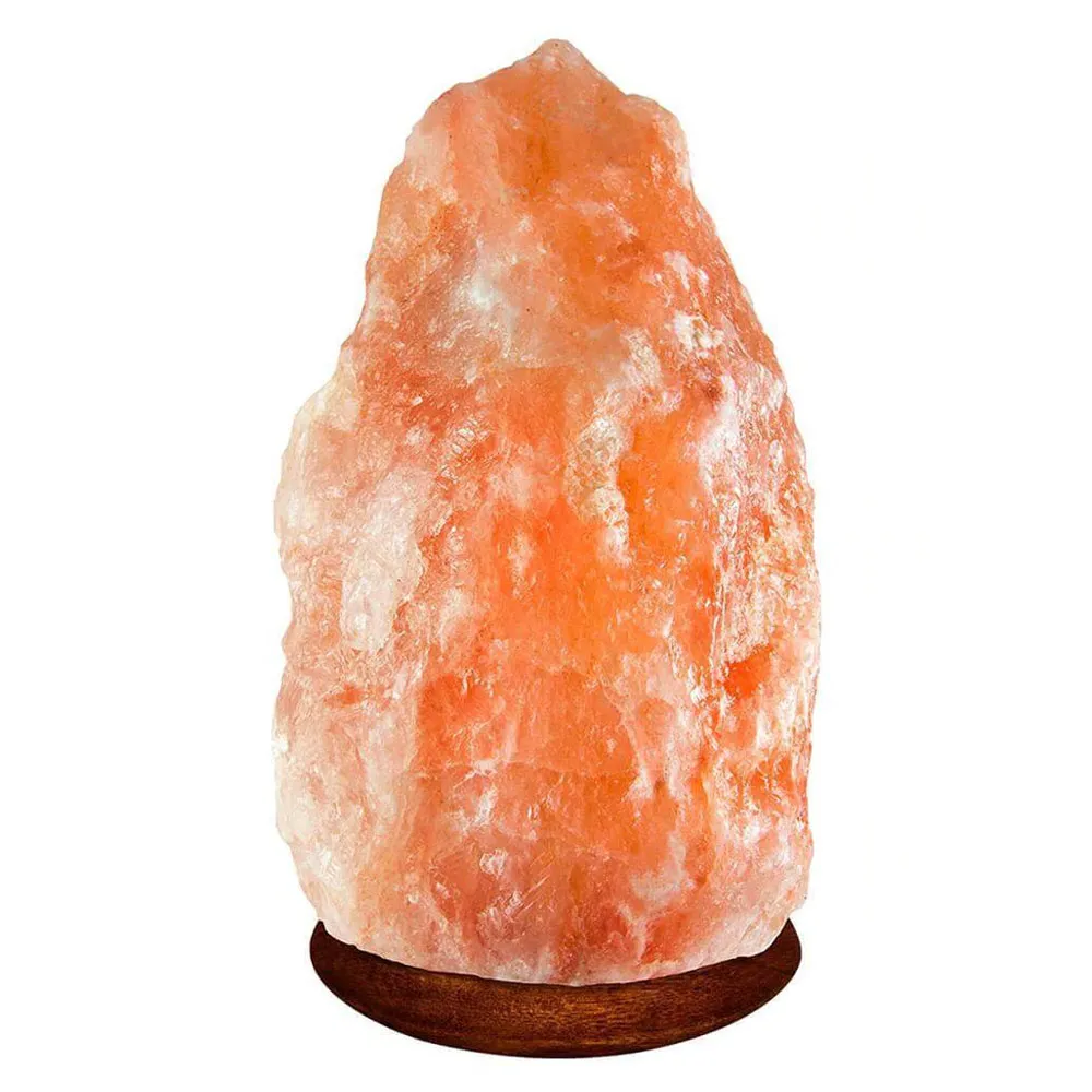 Più venduto cristallo di roccia pura e naturale lampade sale himalayano durevole materiale decorazione naturale sale himalayano lampade per la vendita