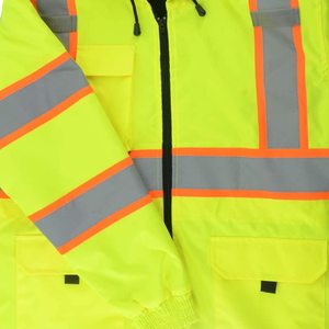 Chaqueta de seguridad laboral para hombre más vendida, mono reflectante cómodo para trabajos de construcción, talla grande y característica impermeable - Product Image 3