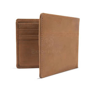 Porte-cartes en cuir de haute qualité, élégant et authentique, service OEM, vente chaude, dernier design de portefeuille en cuir - Product Image 3