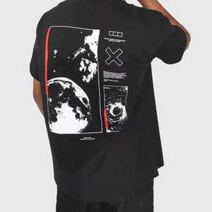 Personnalisé Plus Size Hommes Drop Shoulder 100% Épais T-shirt Épais Poids Lourd Oem Boxy Blanc Poids Lourd Coton T-shirt Surdimensionné - Product Image 1