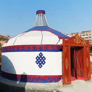 Yourte mongole glamping zelt tradition yourte <span class=keywords><strong>mongolie</strong></span> en bois 5m - Product Image 6