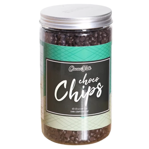 Chocolate Compuesto al por Mayor Directo del Fabricante, Chips de Chocolate Negro HALAL para Repostería, Galletas, OEM/ODM - Product Image 1