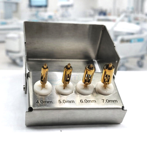 Kit de 4 Herramientas Manuales de Acero Inoxidable para Implantes Dentales, Punzón de Tejido, para Cirugía Intensa en Implantología y Injertos Óseos - Product Image 5