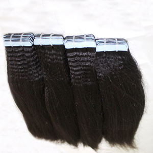 Extensions de cheveux humains bruts brésiliens doublement étirés Pas cher Kinky Straight Bundles Cuticle Aligned Loose Deep Wave Italian Curl - Product Image 1