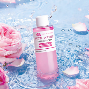 Spray de tóner de Rosa natural con logotipo personalizado, niebla facial refrescante e hidratante para el cuidado diario de la piel - Product Image 1
