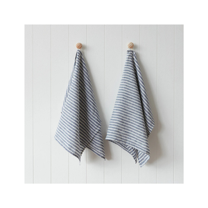 Vintage 100% coton lin torchons noir Design traditionnel broderie sensation douce pour la maison réutilisable salle à manger cuisine serviettes inde - Product Image 6