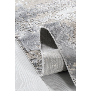 Tapis moderne Netline MD011 anthracite, fibres synthétiques durables, anti-peluches, facile à nettoyer, pour chambre à coucher, tapis et ensembles Home Depot - Product Image 4