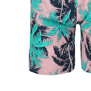 Shorts de bain pour hommes à séchage rapide, pour la plage et la piscine, matière de qualité supérieure, couleur contrastée personnalisée, boardshorts - Product Image 3