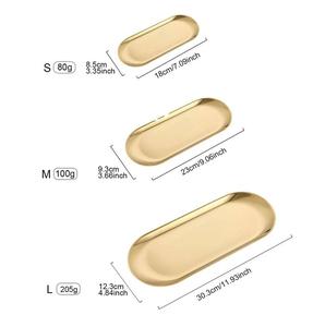 ถาดเสิร์ฟโลหะเคลือบทองแบบโบราณและทันสมัยสำหรับกล่องของขวัญเดือนรอมฎอนและที่แสดงช็อกโกแลต - Product Image 1