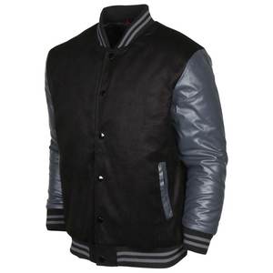 Chaqueta universitaria de béisbol de lana hecha a medida para hombre, nueva chaqueta Letterman de alta calidad para invierno con cuello levantado y mangas largas - Product Image 4