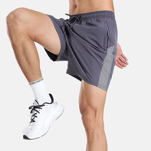 Pantalones Cortos Deportivos Transpirables Casuales con Cierre de Cordón, Tejido Personalizado, Material Duradero, Pantalones Cortos de Gimnasio para Hombre - Product Image 5