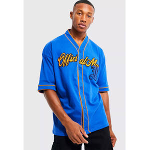 Service OEM Uniformes de baseball personnalisés 100% polyester pour hommes - Vêtements de sport respirants et à séchage rapide - Product Image 1