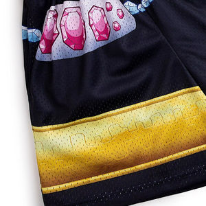 Shorts en coton doux pour hommes, molleton, décontractés, taille élastique, entraînement, gym, vêtements de confort à la maison - Product Image 2