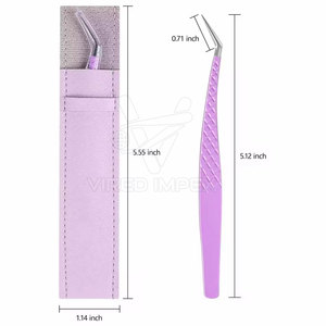 Nouveauté : Pinces à cils sans pointe en fibre, qualité supérieure, pinces à cils sans pointe en fibre à vendre - Product Image 6