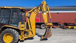 รถดันดินแคตเตอร์พิลลาร์ 420D ปี 2001 พร้อมรถขุดหลัง - Product Image 6