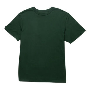 Camisetas de Verano para Hombre, Tejidas, de Color Sólido, 100% Algodón, Hechas a Medida, Casuales, de Gran Tamaño, Estilo Urbano, Unisex, al por Mayor - Product Image 1