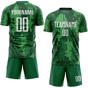 Camiseta de fútbol de poliéster de alta calidad unisex, nombre personalizado con estampado de uniforme de fútbol, ropa de entrenamiento de estilo superior, sublimación para adultos - Product Image 1