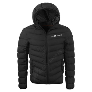 Marque privée Veste matelassée pour hommes au design personnalisé Vestes à manches longues de haute qualité Vente en gros Vestes matelassées pour hommes - Product Image 1
