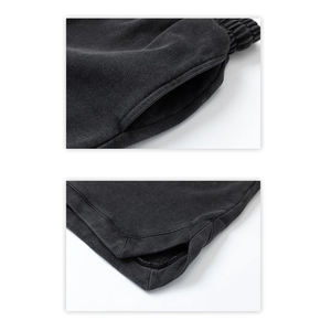 Short de fitness d'été à logo personnalisé pour hommes, séchage rapide et anti-rides, motif uni, style décontracté et tendance - Product Image 4