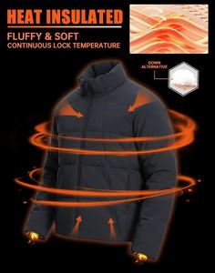 เสื้อแจ็คเก็ตกันลมคุณภาพสูงแบบสั่งทำได้สำหรับทุกเพศ คอเต่า ผ้าโพลีเอสเตอร์ ซิปครึ่งตัว มีกระเป๋าหน้า - Product Image 4