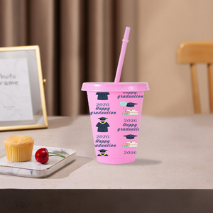 Vaso <span class=keywords><strong>de</strong></span> Plástico Reutilizable <span class=keywords><strong>de</strong></span> 16 oz con Pajita, Personalizable con Logotipo <span class=keywords><strong>de</strong></span> Fábrica, Libre <span class=keywords><strong>de</strong></span> BPA, a Prueba <span class=keywords><strong>de</strong></span> Fugas, para Regalo <span class=keywords><strong>del</strong></span> Día <span class=keywords><strong>del</strong></span> <span class=keywords><strong>Maestro</strong></span> o Graduación 2026 - Product Image 6