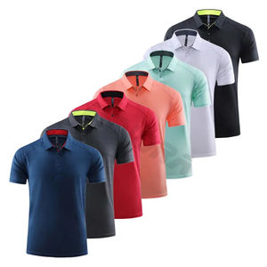 Camiseta Polo para Hombre, Talla Estadounidense, Lisa, con Estampado Personalizado, Deportiva, de Golf, Ropa Deportiva, Secado Rápido, Transpirable, de Manga Corta - Product Image 1