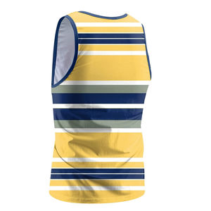 Camisetas sin mangas de gimnasio personalizadas OEM para hombre, de punto, respetuosas con el medio ambiente, de secado rápido, transpirables, sin mangas, de talla grande, para correr y entrenar - Product Image 4