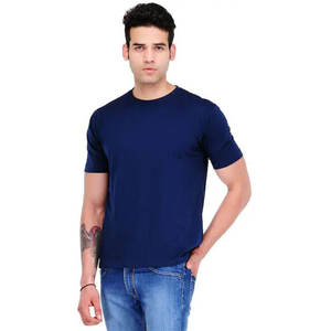 T-shirt Oem 100% coton uni surdimensionné T-shirts pour hommes T-shirts lourds T-shirt personnalisé été écran 3d Logo pour hommes T-shirt imprimé bouffant - Product Image 1