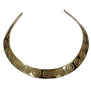 Brass Chokers Hasli Jewelry Fashion <b>Costume</b> Artificial Handmade Made in India Jewelry NK--16223E - Product Image 1