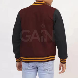 Chaqueta informal con letras para hombre, ropa de calle, Color sólido 2025, nueva moda, a prueba de viento, chaqueta de invierno con letras para hombre - Product Image 5