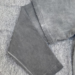 Vente en gros 100% coton T-shirts pour hommes col rond manches longues anti-boulochage Ringer Fit Logo personnalisé solide motif court Design de mode - Product Image 4