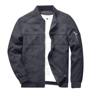 Chaqueta Bomber Deportiva Ligera y Delgada de Corte Ajustado para Hombre, Primavera/Otoño, Chaqueta de Invierno Cálida para Hombre - Product Image 3