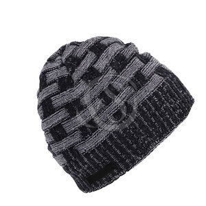 Winter Fashion Unisex <b>Beanie</b> Custom Logo Jacquard Knit Private Label 100% <b>Wool</b> High Quality Quick Dry Breathable Made Pakistan - Product Image 1