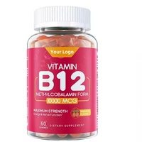 Gummies Énergisantes OEM pour le Cerveau : Vitamines D et B12 pour Améliorer l'Humeur, Stimuler le Métabolisme, Renforcer les Os et les Muscles