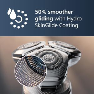 Afeitadora Eléctrica Húmeda/Seca con Tecnología LiftCut, Recortadora de Precisión para Nariz y Cara, Base de Carga Inalámbrica, Sistema de Limpieza, Resistente al Agua IPX7 - Product Image 4