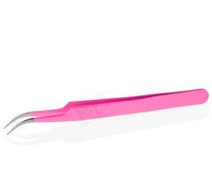 แหนบต่อขนตาแบบใหม่ ขนตาสแตนเลส ใช้สำหรับตกแต่งคิ้ว แหนบสำหรับต่อขนตาแบบวอลุ่ม สีเงิน แพ็คเกจเป็นมิตรกับสิ่งแวดล้อม พร้อมโลโก้ - Product Image 1