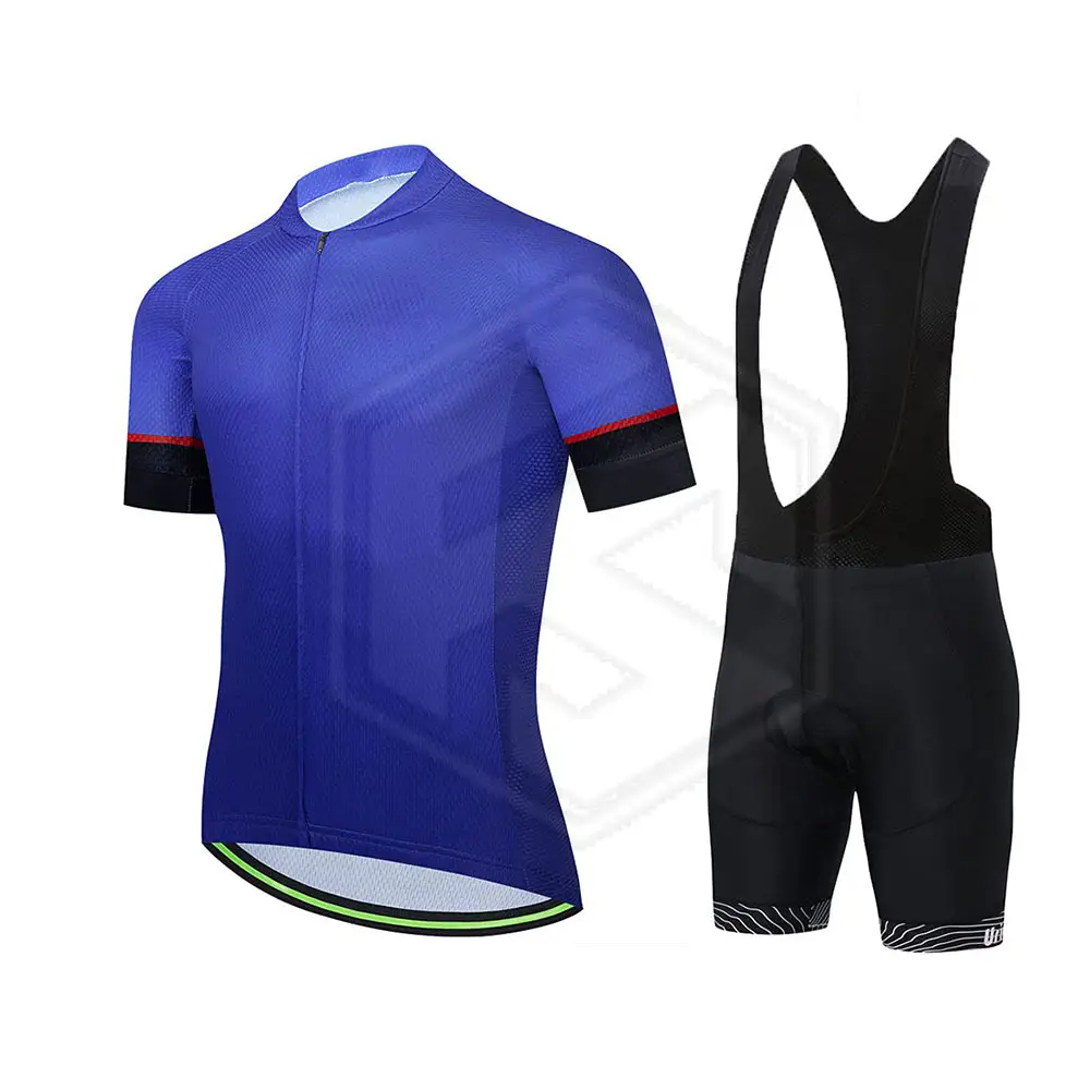 Trendy Road Cycling Sets Quick Dry Bike Clothes Cycling jersey 9D Gel Pad Shorts Men Cycling Uniforms