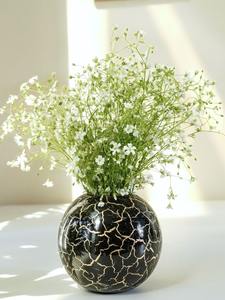 แจกันและกระถางต้นไม้ทำจากโลหะเคลือบเคลือบเคลือบสารเคลือบเงาอุปกรณ์ตกแต่งบ้าน - Product Image 5