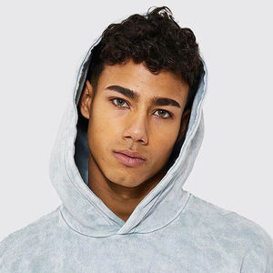 Trending Hip Hop Custom Logo Hoodies 100% algodón Sudadera con capucha de alta calidad para hombre Hecho en Pakistán - Product Image 3