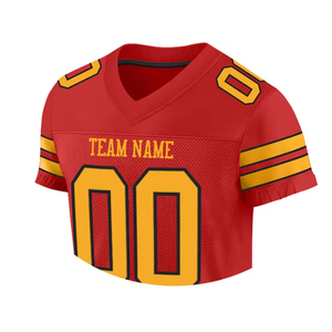 Camiseta de Fútbol Americano Personalizada con Logotipo OEM, Sublimación Personalizada, Impresión Digital, Transpirable, de Secado Rápido, Unisex para Adultos - Product Image 3