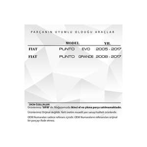 Cable Jack Parabrisas Para Fiat Punto Grande, Punto, Punto Evo - Product Image 4