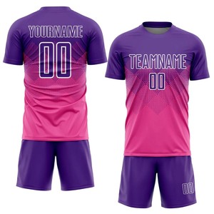 2025 profesional personalizado sublimación Retro fútbol Jersey hombres fútbol uniforme conjunto completo fútbol Jersey Kits - Product Image 2