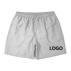 Bañador personalizado unisex para hombre, pantalones cortos de playa de poliéster, tabla de surf con estampado por sublimación, dos ojales en la espalda de talla grande transpirable - Product Image 5