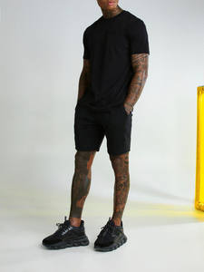 Conjuntos de camisetas casuales Ropa de entrenamiento personalizada para hombres Camiseta y conjunto corto para hombres Conjuntos de fitness para gimnasio - Product Image 5