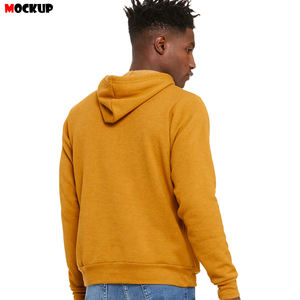 เสื้อฮู้ดลำลองแบบสวมหัวของผู้ชายผ้าฝ้ายผสม100% ขนแกะคุณภาพสูงสำหรับฤดูหนาวพิมพ์ลายดิจิตอลกราฟิก - Product Image 5