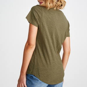 Camiseta gruesa personalizada para mujer, Camiseta 100% de algodón pesado de alta calidad, con Logo impreso, lisa, negra, de gran tamaño, Unisex - Product Image 4