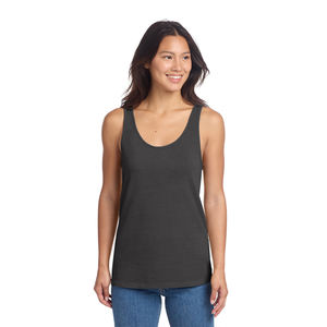 Classic <b>Black</b> Grey Tank for Women Simple & Stylish Soft Cotton Fabric Tank <b>Top</b> Ideal for Daily Casual Wear OEM Supplier - Product Image 1